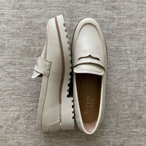 Franco Sarto Cedra Loafer in Steel Leather